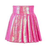 Lola + The Boys - Girls' Shimmer Sequin Skirt