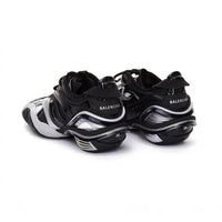 Balenciaga - Women's Tyrex Logo-print Metallic Rubber Shoes