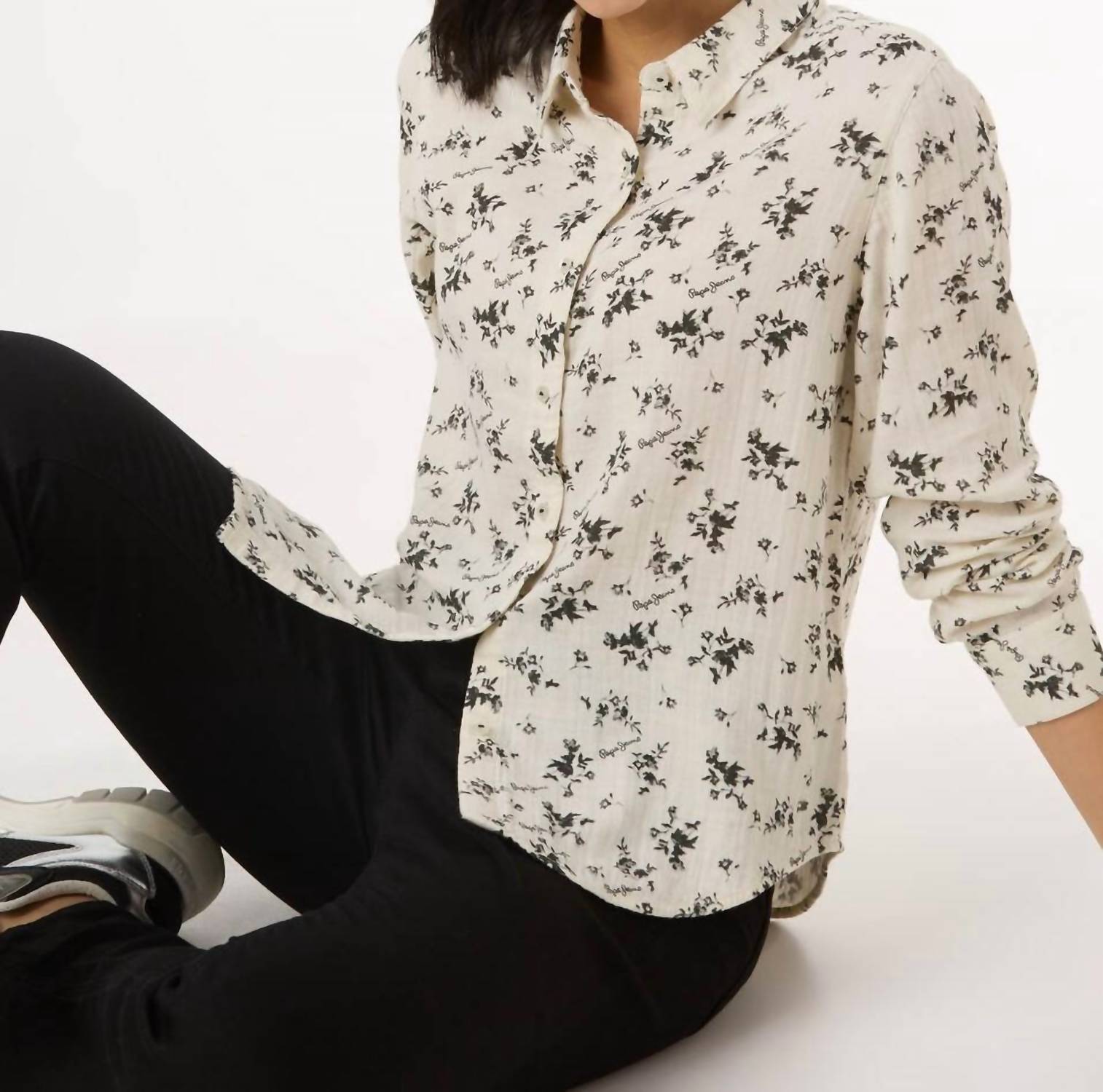 Dylan - Floral Print Long Sleeve Shirt