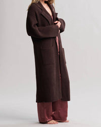 Barefoot Dreams - Rib Long Sleeve Long Coat