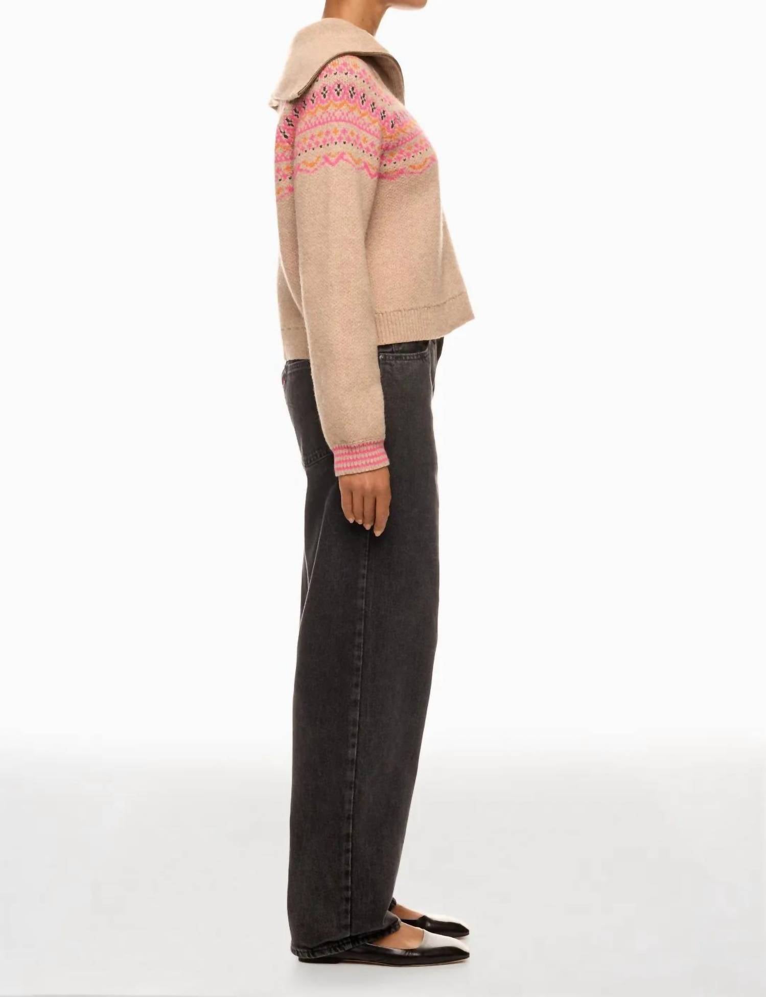 Marine Layer - Archive Whitney Quarter Zip Sweater