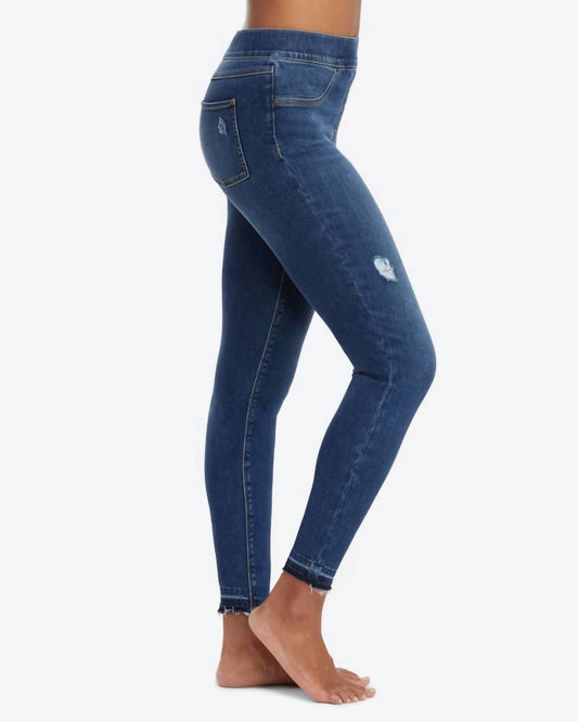 Spanx - Women's Distressed Skinny Jeans