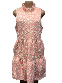 Tyler Boe - Textured Tiered Dress With Daisies