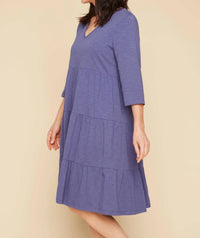 Renuar - Tiered Knit Dress