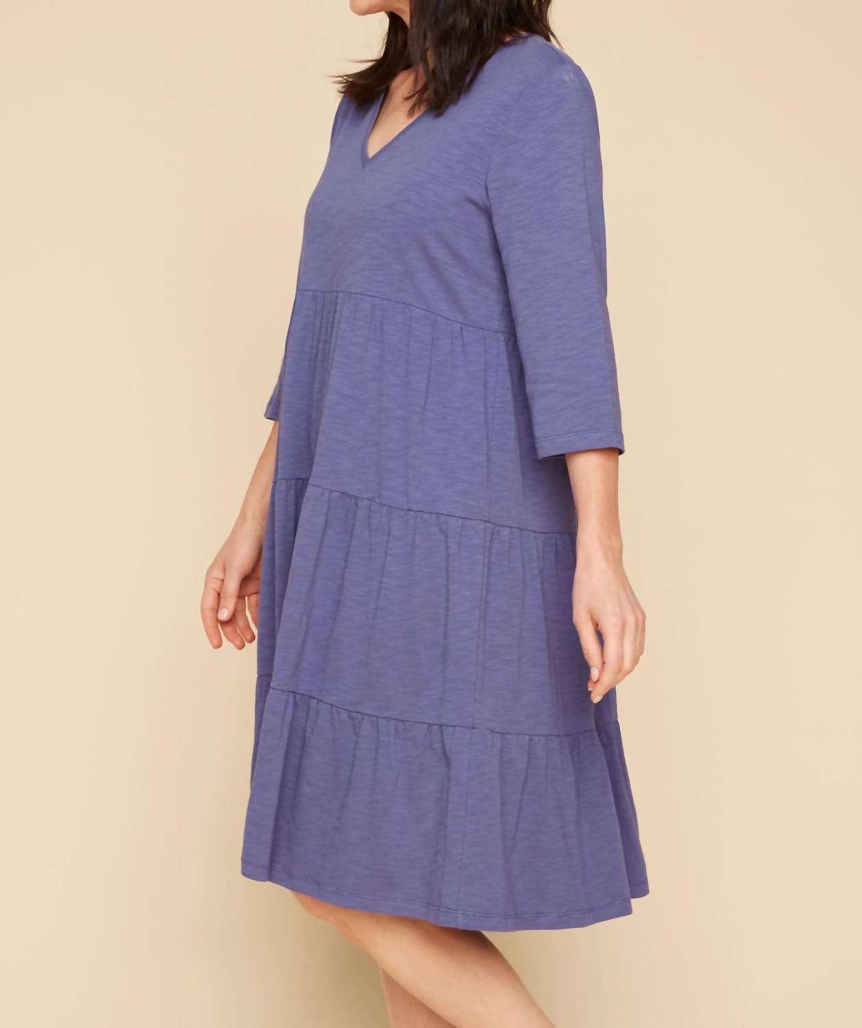 Renuar - Tiered Knit Dress