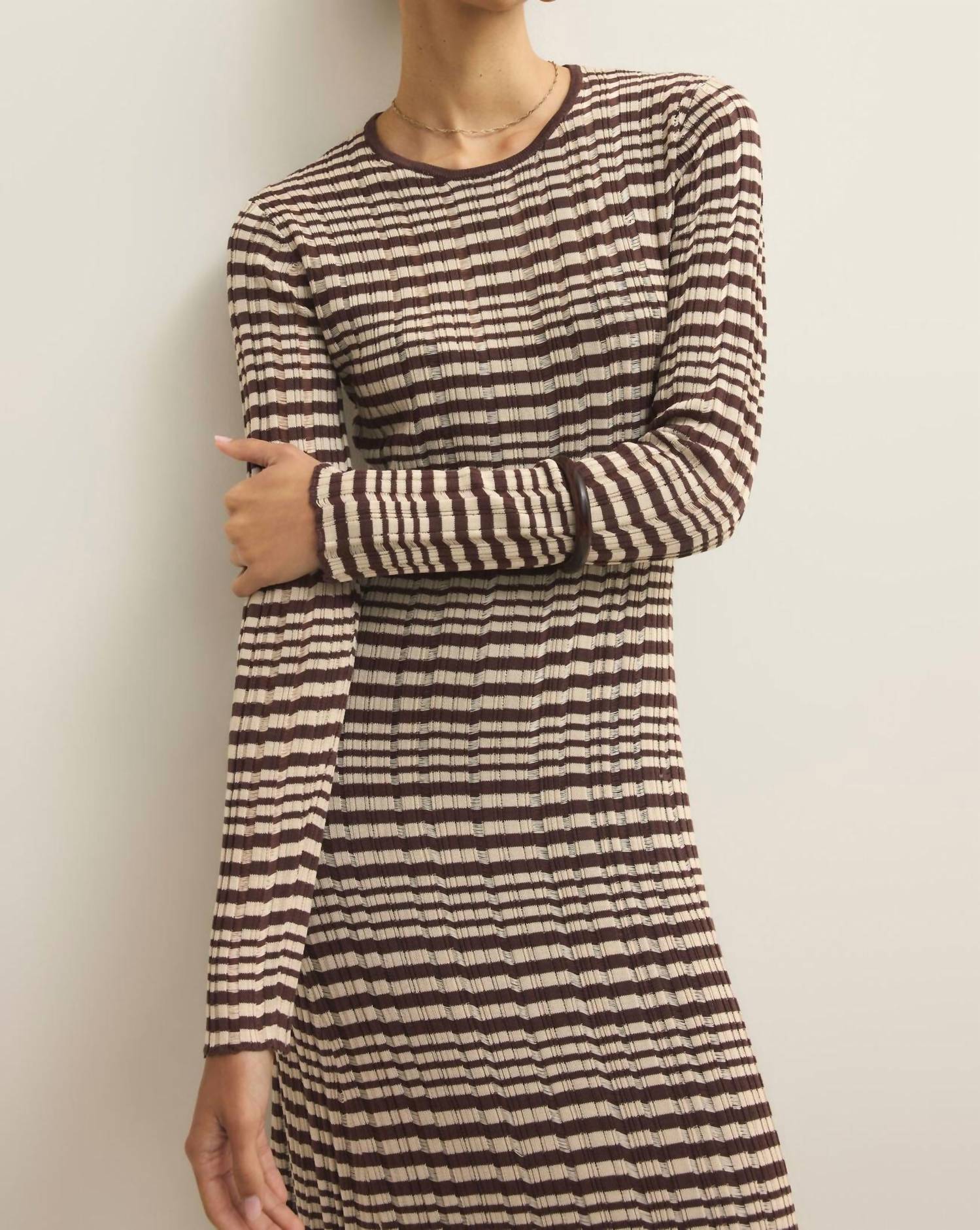 Z Supply Rosetta Dress in chocolate cherry - women's dress - view 4