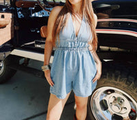 Needii - Lake Day Denim Romper