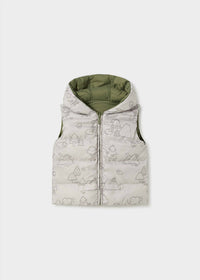 Mayoral - Kid's Reversible Hooded Puffer Vest