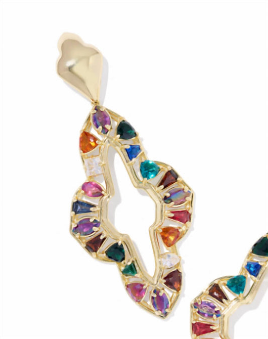 Kendra Scott - Women's Abbie Crystal Statement Earrings