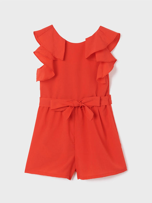 Mayoral - Girls' Ruffle Jumpsuit