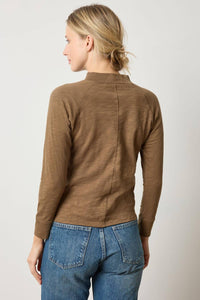 Lilla P - Raglan Mock Neck Top