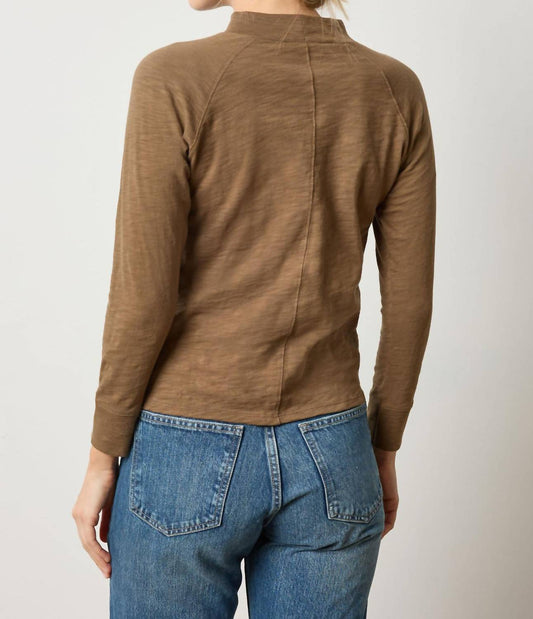 Lilla P - Raglan Mock Neck Top