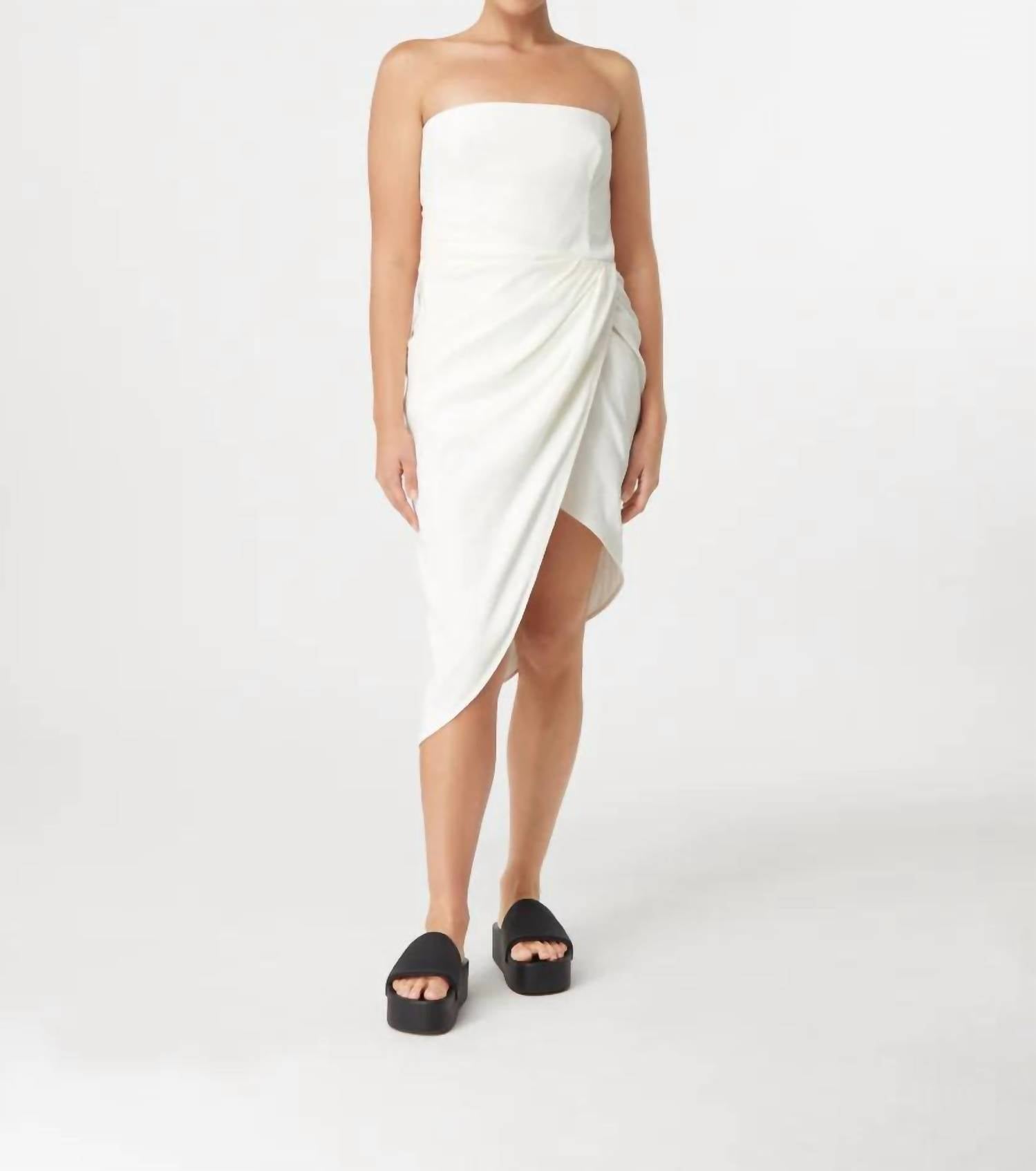 Lica Midi Linen Dress