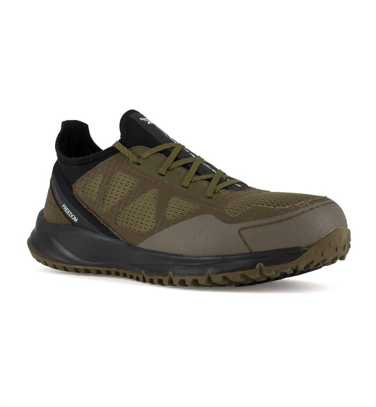 MEN'S ALL TERRAIN WORK TRAIL RUNNING WORK SHOE - WIDE WIDTH
