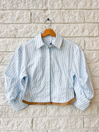Simkhai - Women's Boone Button Front Combo Shirt