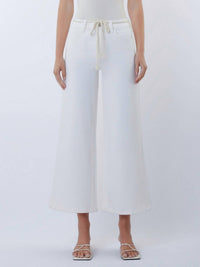 VERVET BY FLYING MONKEY Olivia Jeans in ivory - women's pants
