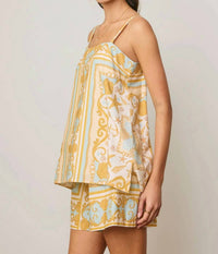Dress Forum - Ocean Heirloom Belted Shorts
