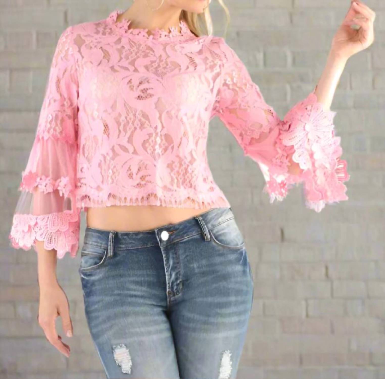 For Her - Lace And Grace Top