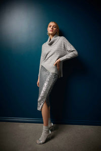 Joseph Ribkoff - SEQUINED PENCIL SKIRT