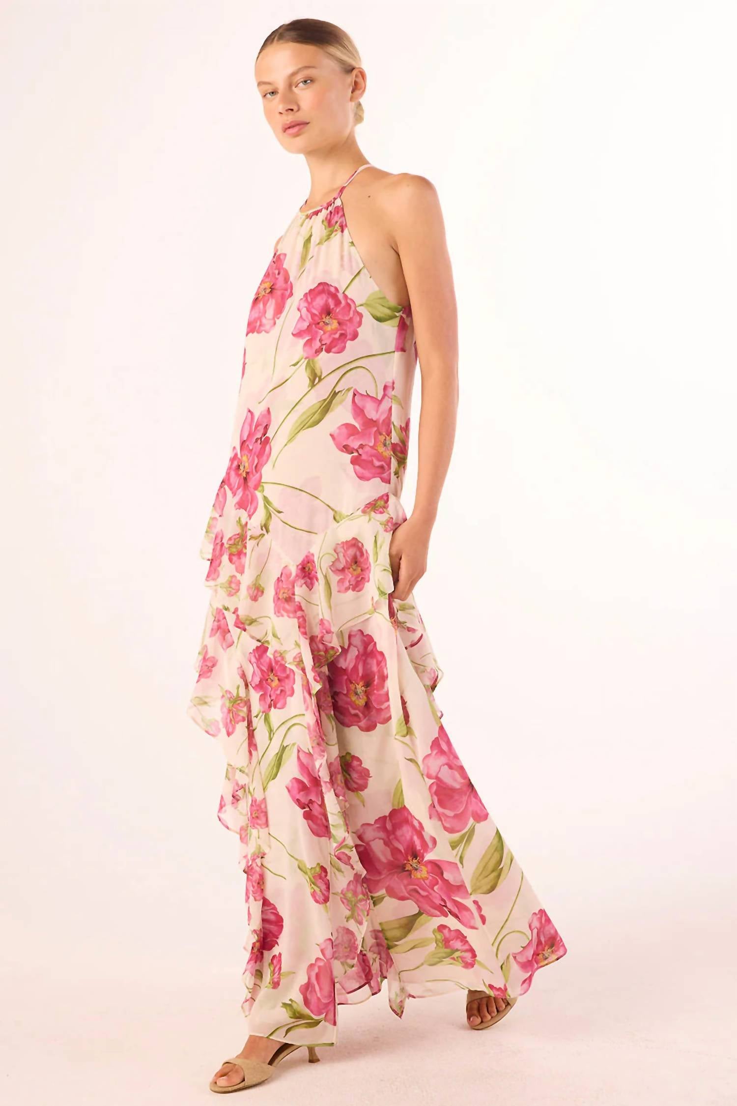 Misa Los Angeles - Novah Halter Maxi Dress