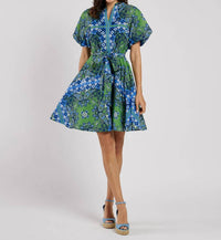 Jude Connally - Paisley Dress Cotton Voile