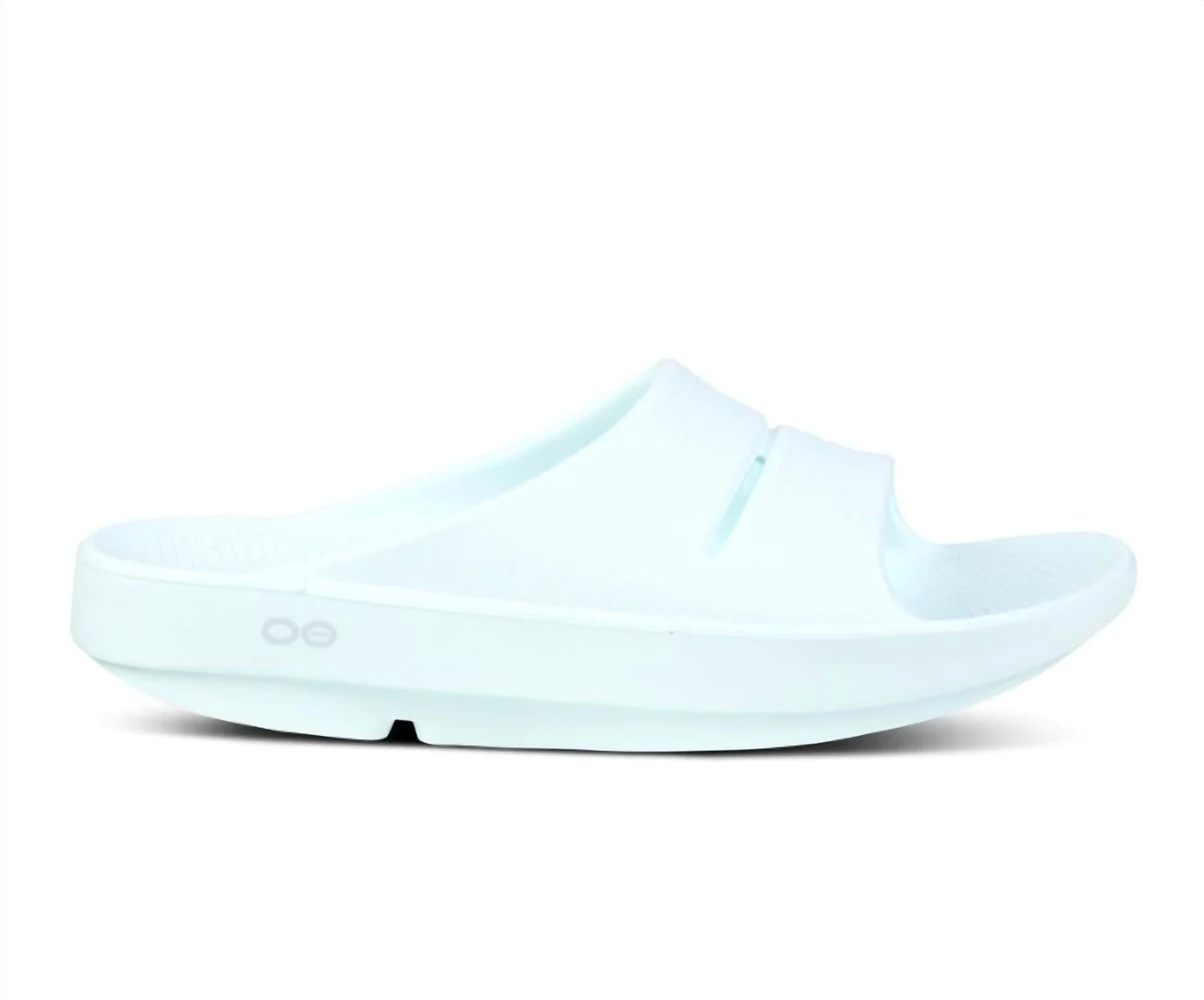 OOFOS Unisex Ooahh Slide in ice - flats