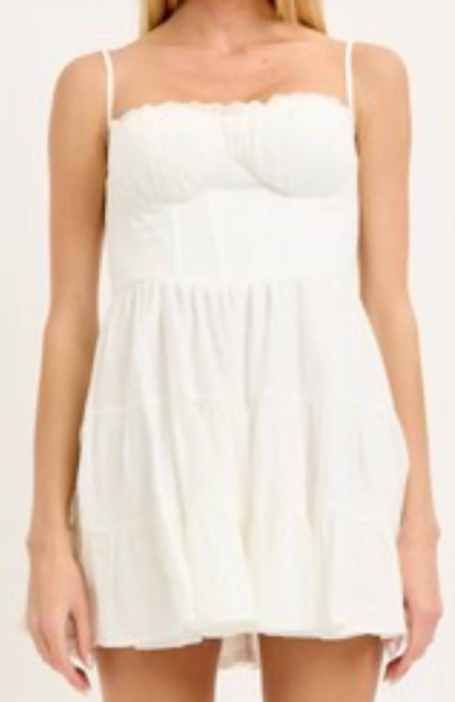 Lena - Samantha Strap Mini Dress