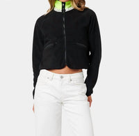 Abrand Jeans - Cropped Fleece Jacket