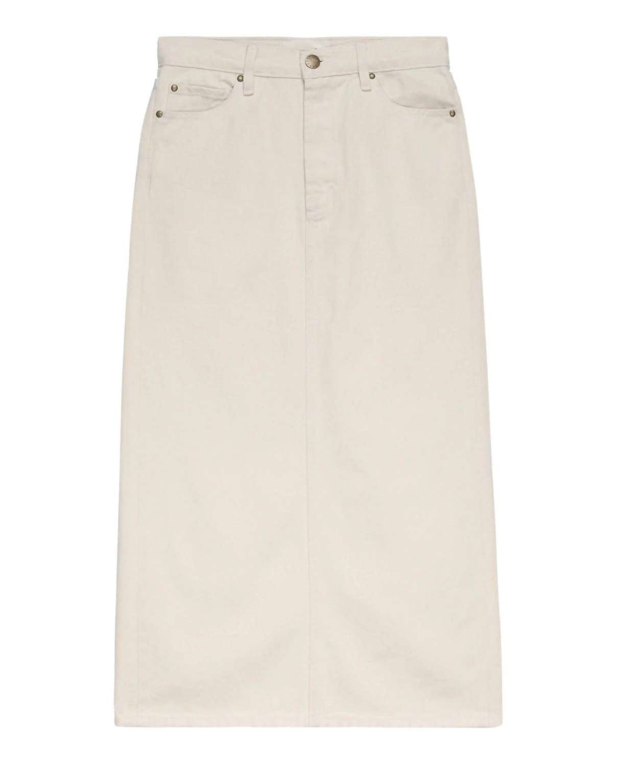 The Great. - Column Midi Skirt