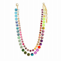 Tova - Women's Gweneth Rainbow Ombre Necklace