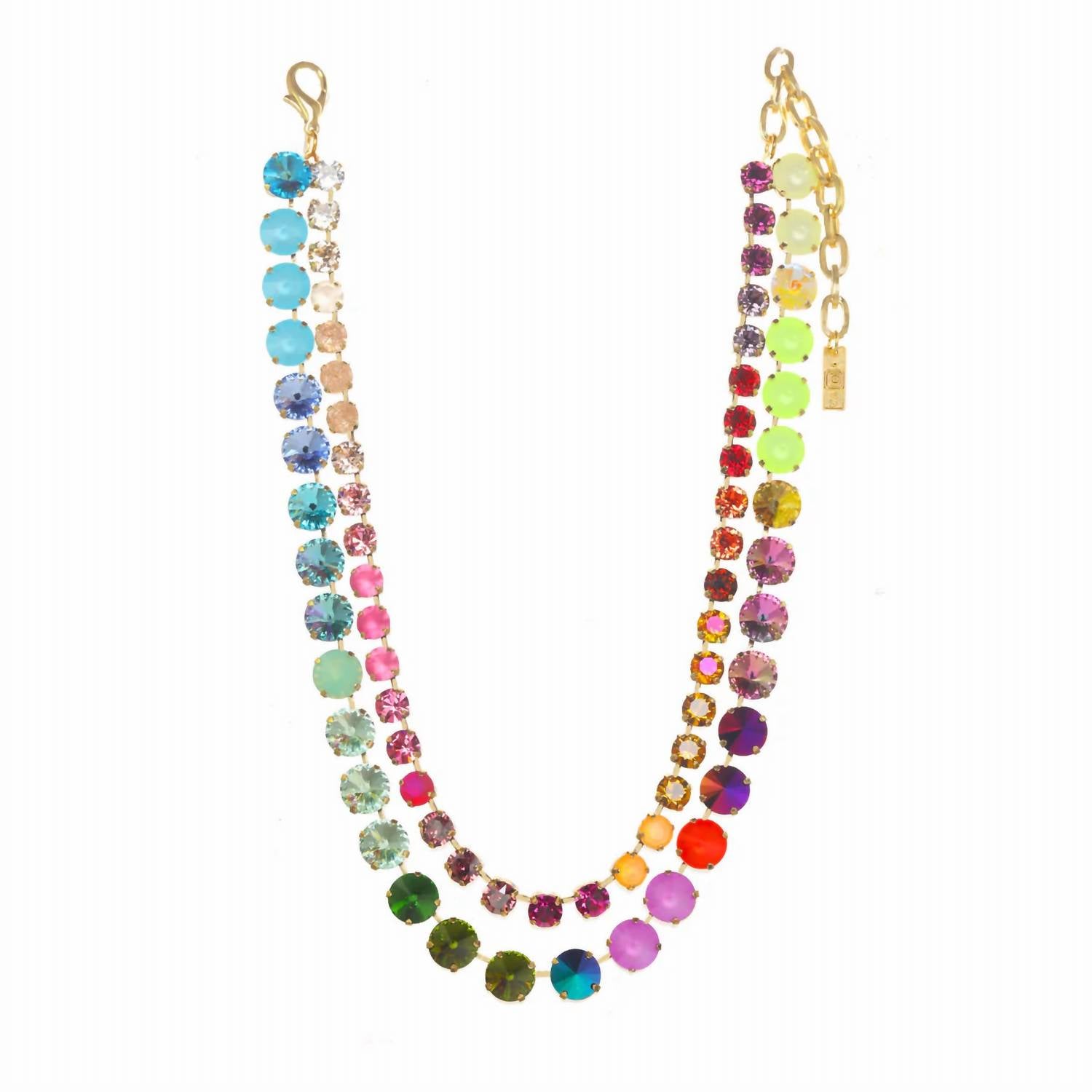 Tova - Women's Gweneth Rainbow Ombre Necklace