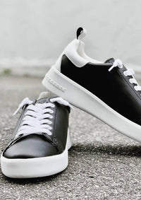 Vintage Havana - Women's Laceup Leather Sneakers