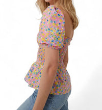 French Connection - STACIE DAISY SMOCKED TOP