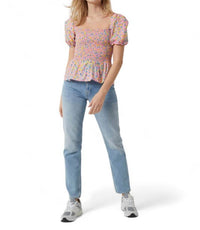 French Connection - STACIE DAISY SMOCKED TOP