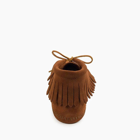 Minnetonka - Men's Classic Fringe Softsole Moccasin Boot