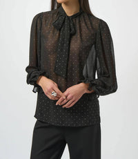 Joseph Ribkoff - Bow Blouse