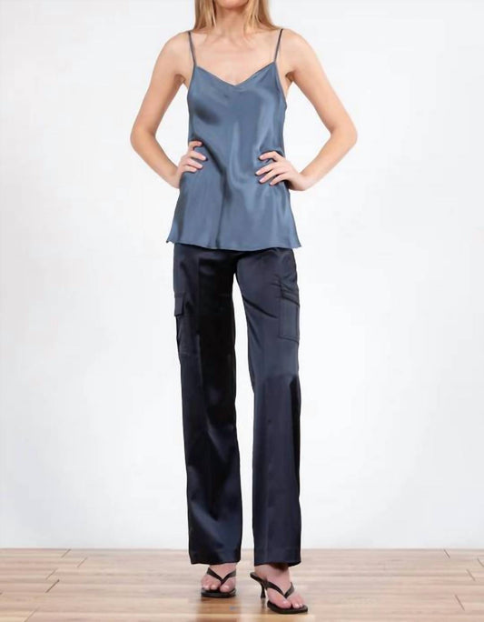 Avenue Montaigne - Eclipse Liquid Satin Pant