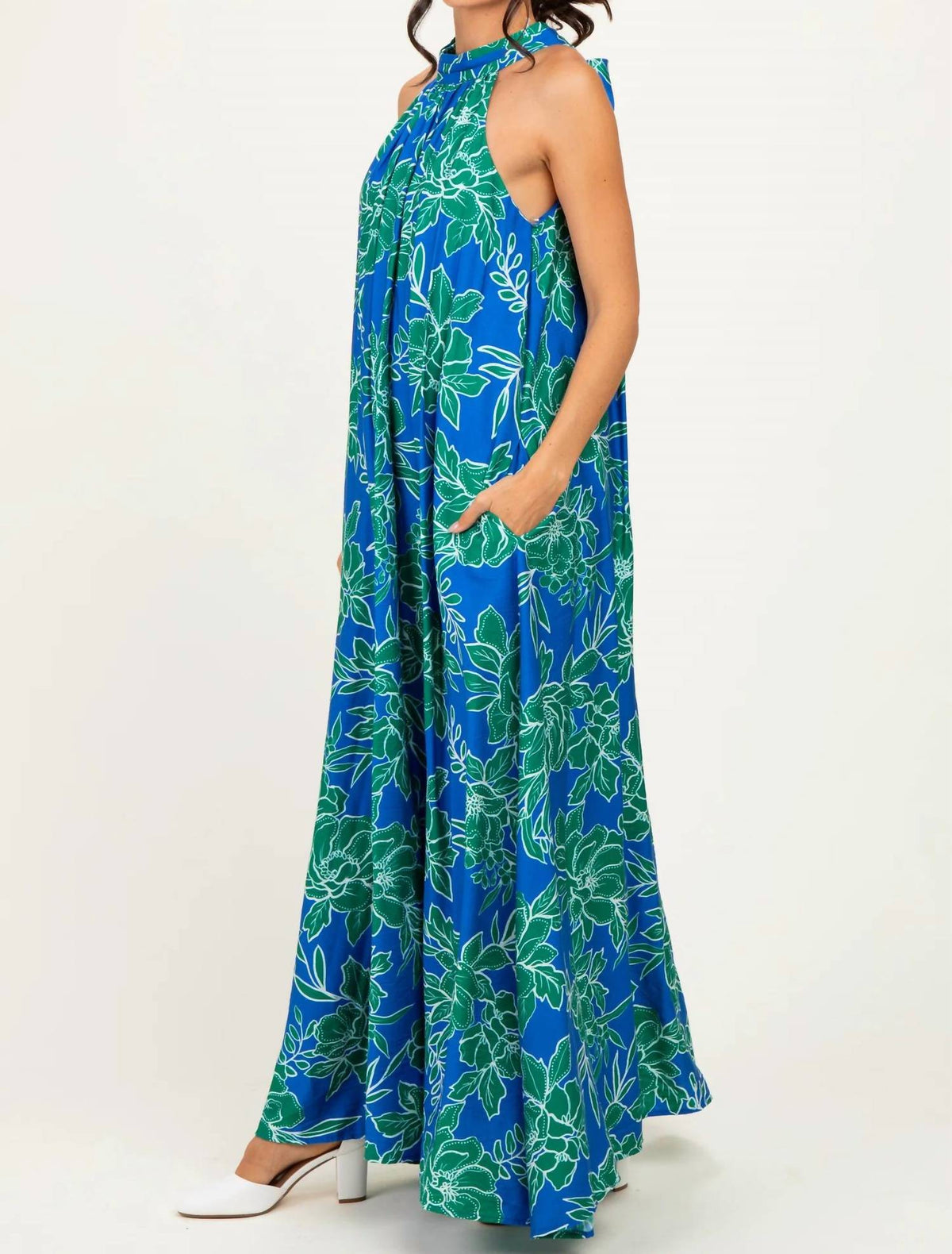 Entro - Halter Maxi Dress