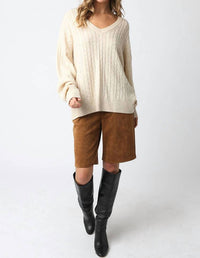 Olivaceous - Dulce Knit Top