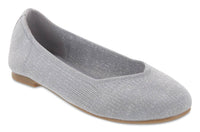 MIA Girls Kandi Flats in silver - kids' shoe
