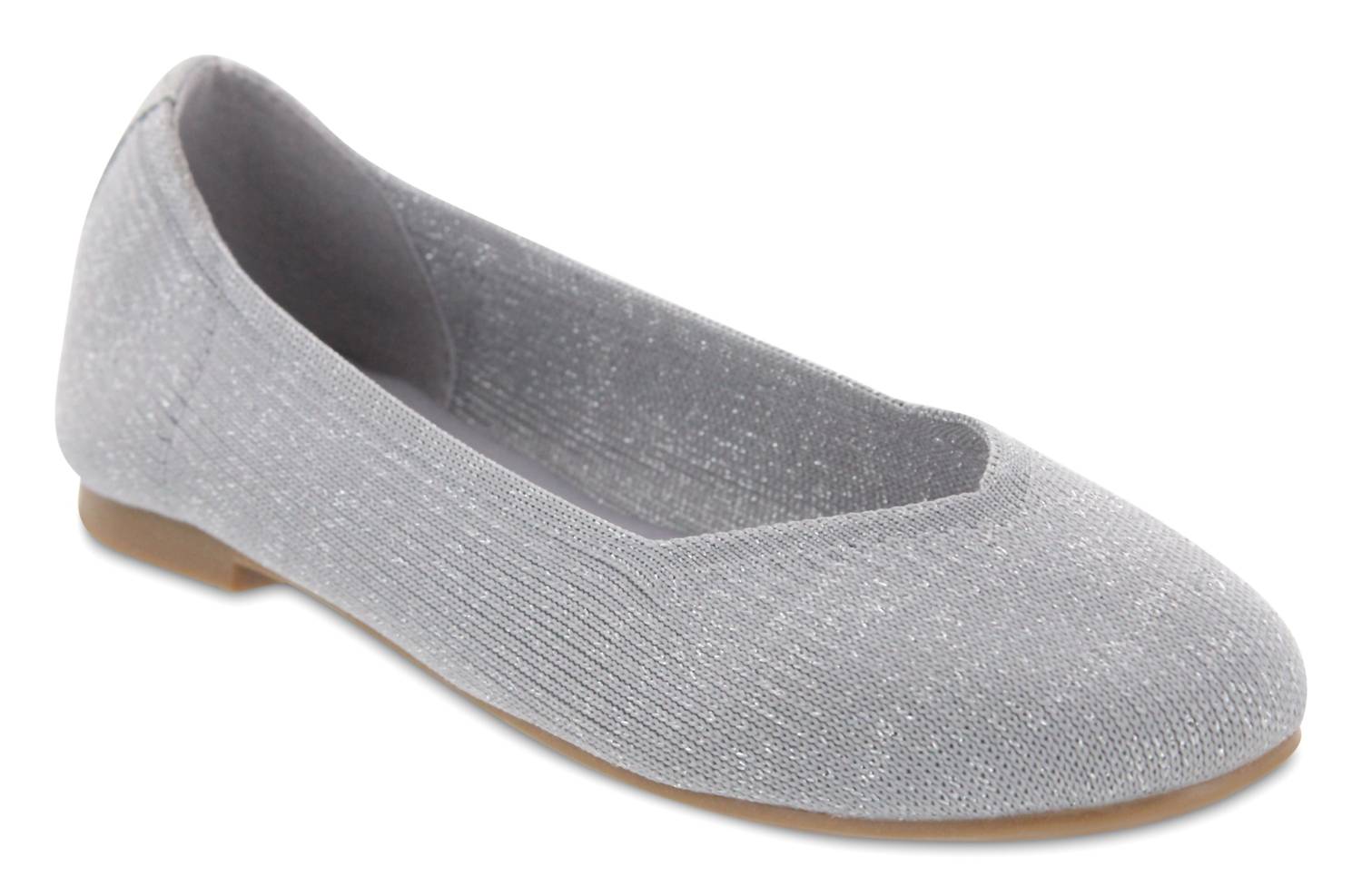 MIA Girls Kandi Flats in silver - kids' shoe