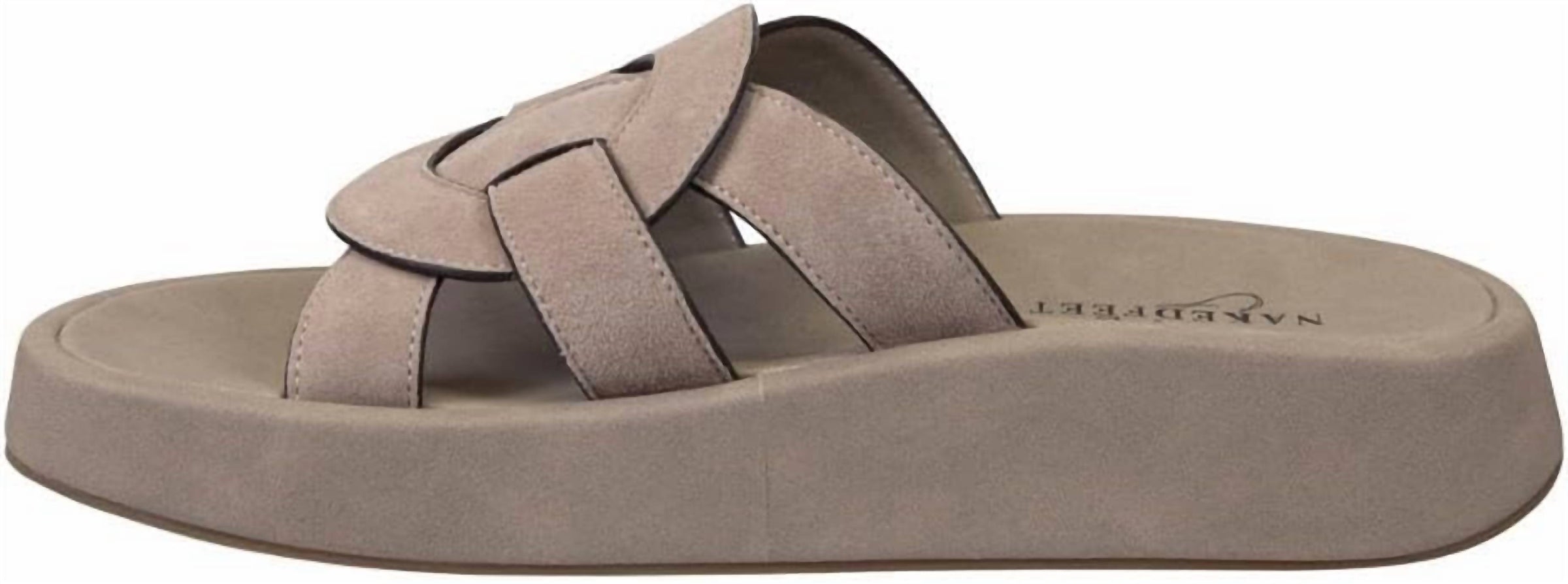 Naked Feet Women's Market Platform Sandal in taupe - women's sandal - view 4