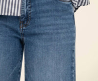 KUT FROM THE KLOTH Meg High Rise Fab Ab Wide Leg Jeans in toughness - women's jeans - alternate view