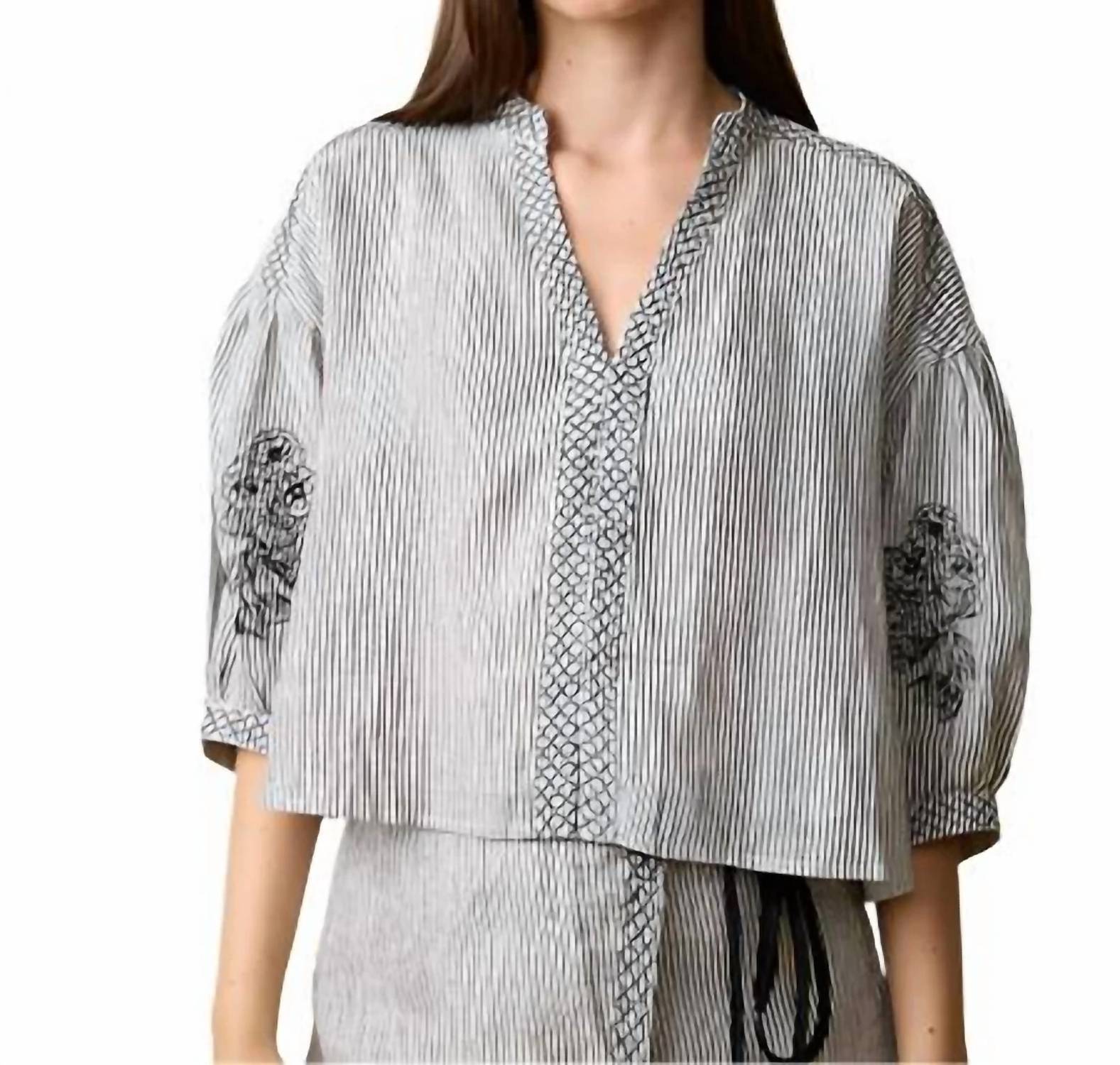 Aylaya - Stripe Finland Top