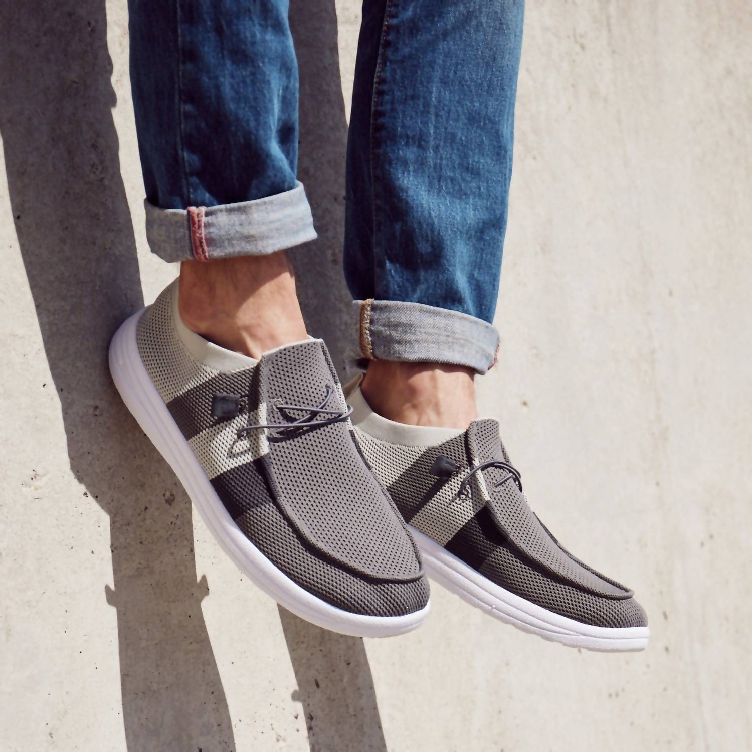 Lamo - Men's Michael Knit Lamolite Deck Shoe