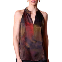 Go By Go Silk - Scuba Cutaway Top