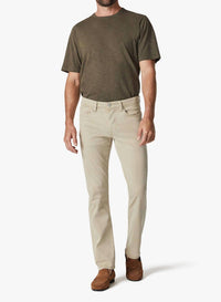 34 Heritage Charisma Relaxed Straight Leg Pants in aluminum twill - men's pants - view 4