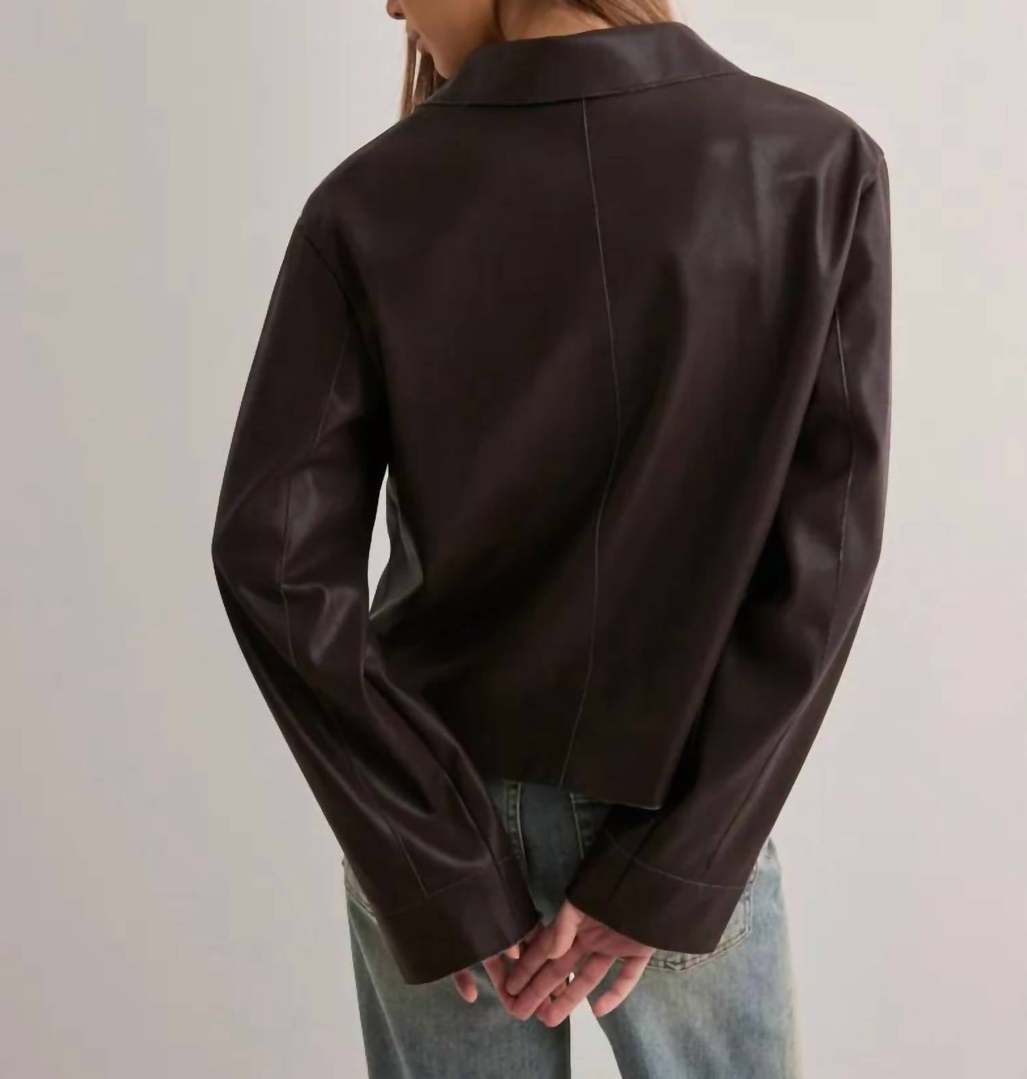 Jodifl - Faux Leather Jacket