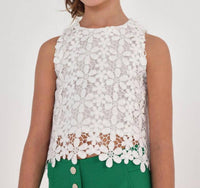 Mayoral - Floral Overlay Tank