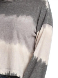 Papillon - Tie Dye Stripe Turtleneck Sweater
